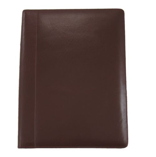 Leather writing folder with zipper - Image 2
